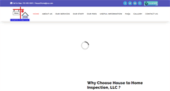 Desktop Screenshot of housetohomeinspection.com